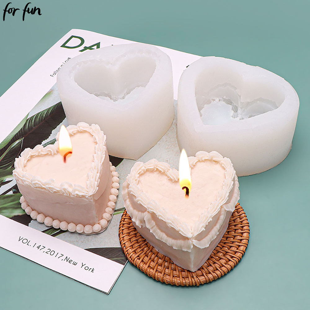 For Fun Heart Cake Shaped Cand - Soap Making Gifts ulasan dan harga