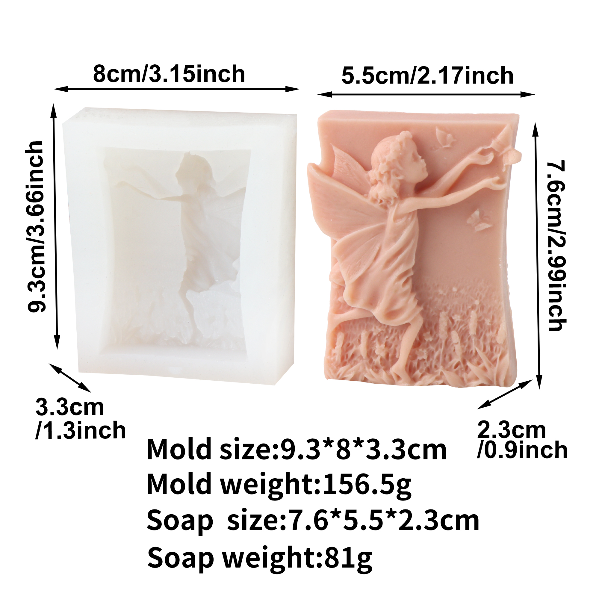 Flower Fairy Silicone Soap Mol - Soap Making Gifts ulasan dan harga