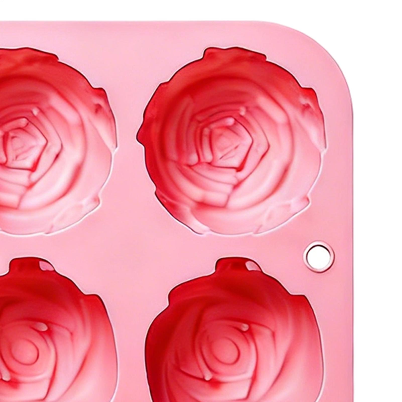 8 Holes Rose Flower Silicone M - Soap Making In Home ulasan dan harga
