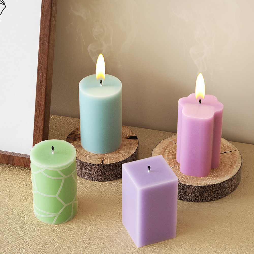Geometry Column Silicone Mold  - Soap Making Gifts ulasan dan harga