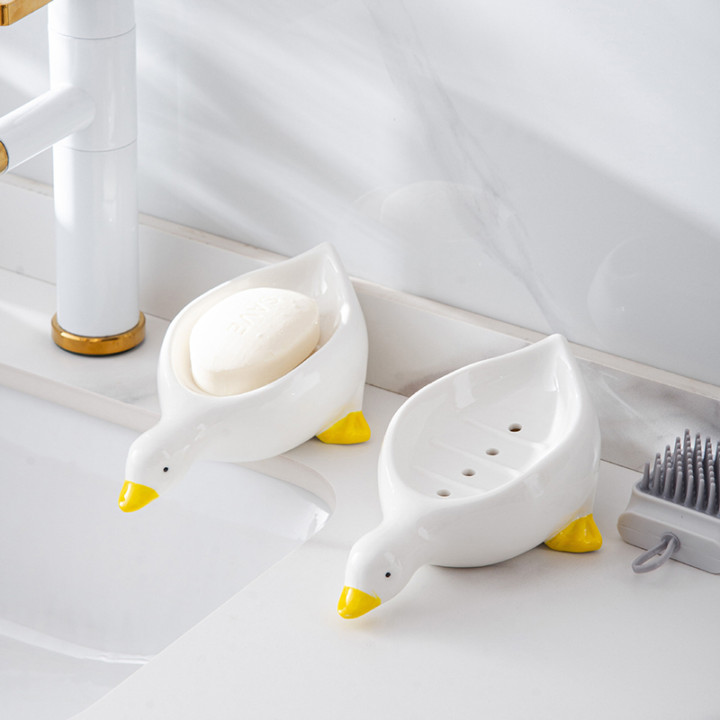 1PC Yellow Duck Shape Soap Box - Soap Making Dish ulasan dan harga