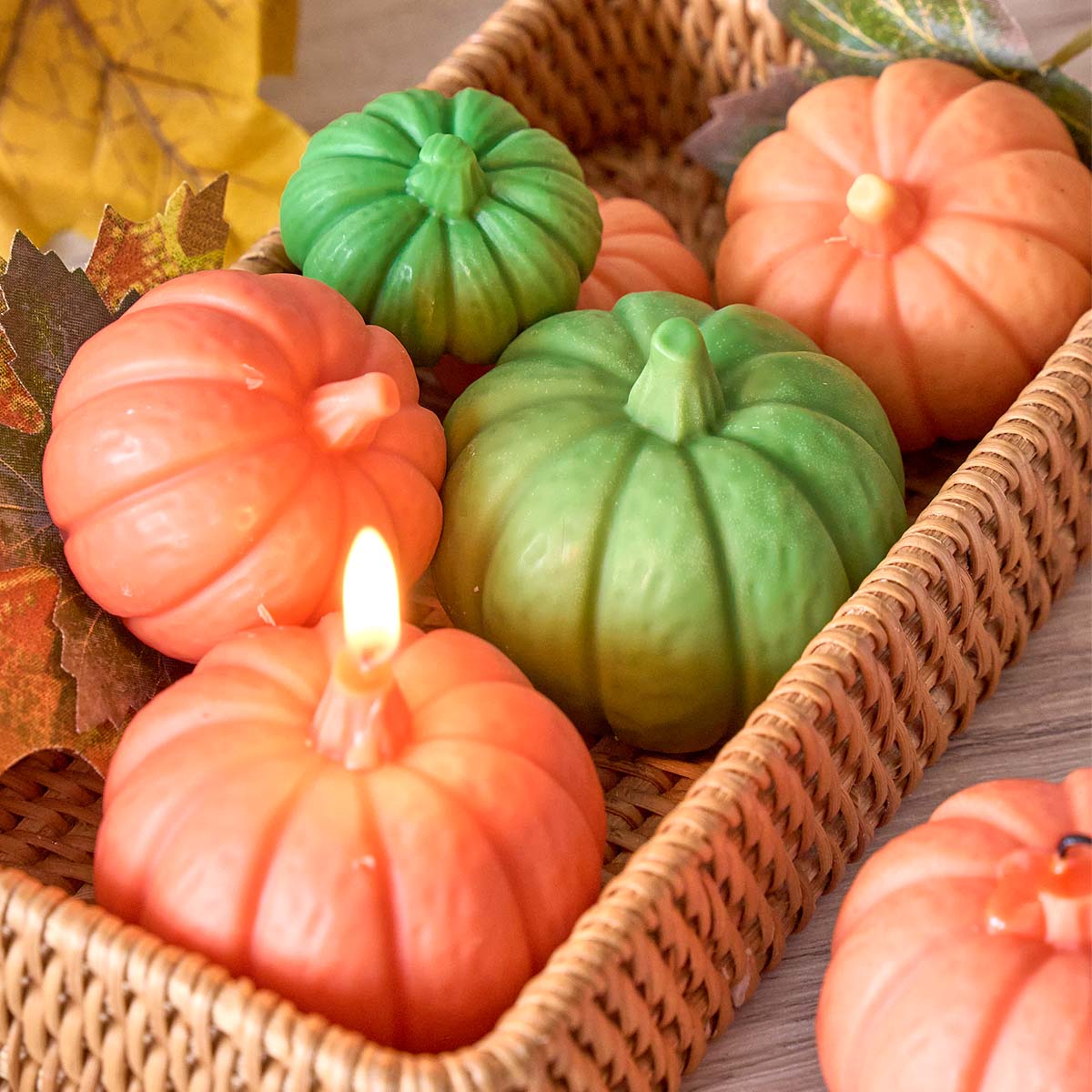 Halloween Pumpkin Candle Silic - Soap Making Gifts ulasan dan harga
