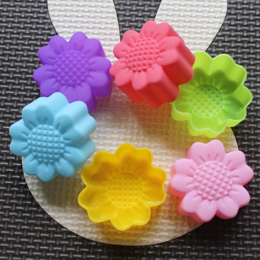 6 Pcs Set Non-Stick Flower Des - Natural Making Soap ulasan dan harga