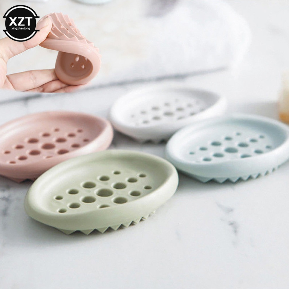 Creative Silicone Non-slip Soa - Soap Making Dish ulasan dan harga