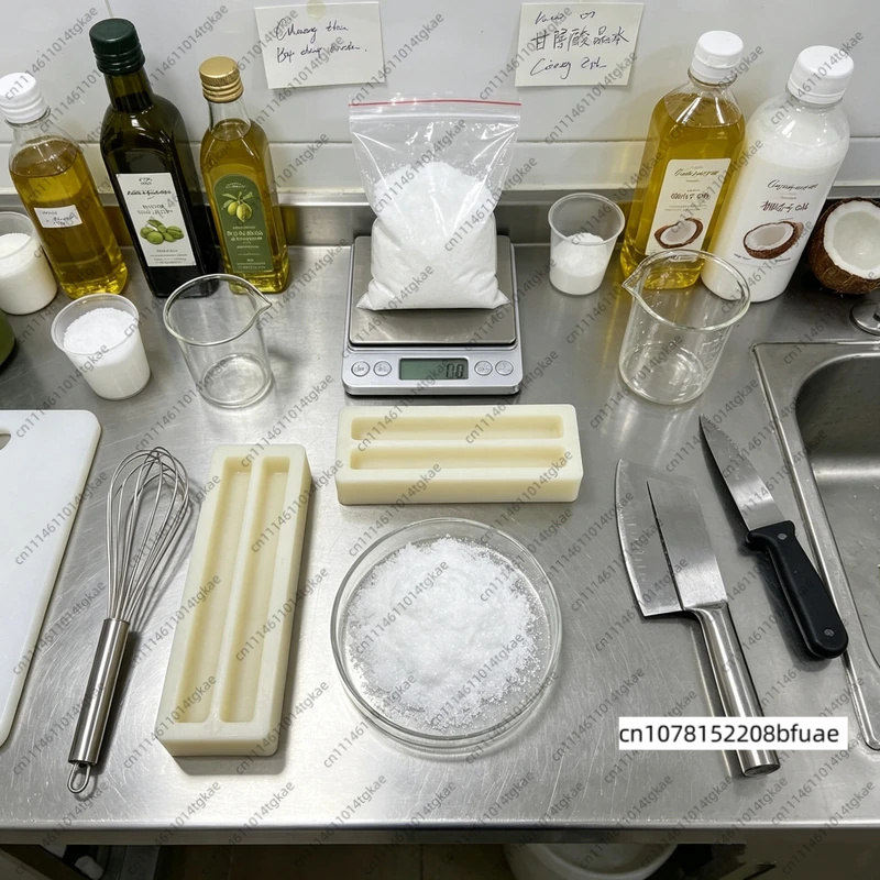99% Glycolic Acid Crystals Raw - Soap Making Process ulasan dan harga
