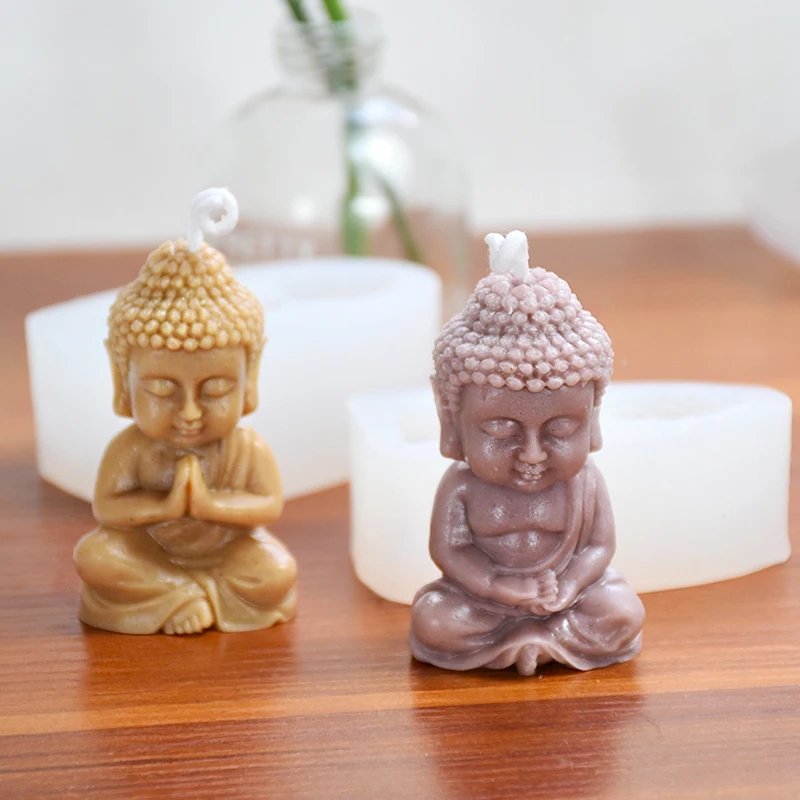 3D Buddha Silicone Candle Mold - Soap Making Process ulasan dan harga