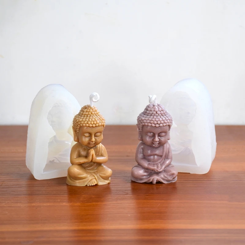 3D Buddha Silicone Candle Mold - Soap Making Process ulasan dan harga