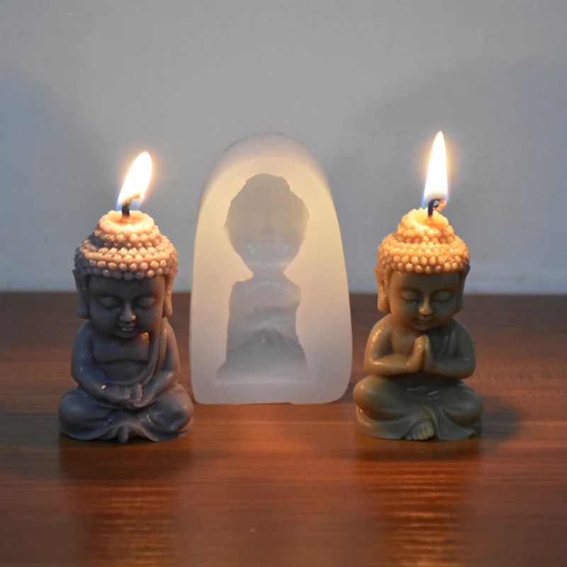 3D Buddha Silicone Candle Mold - Soap Making Process ulasan dan harga