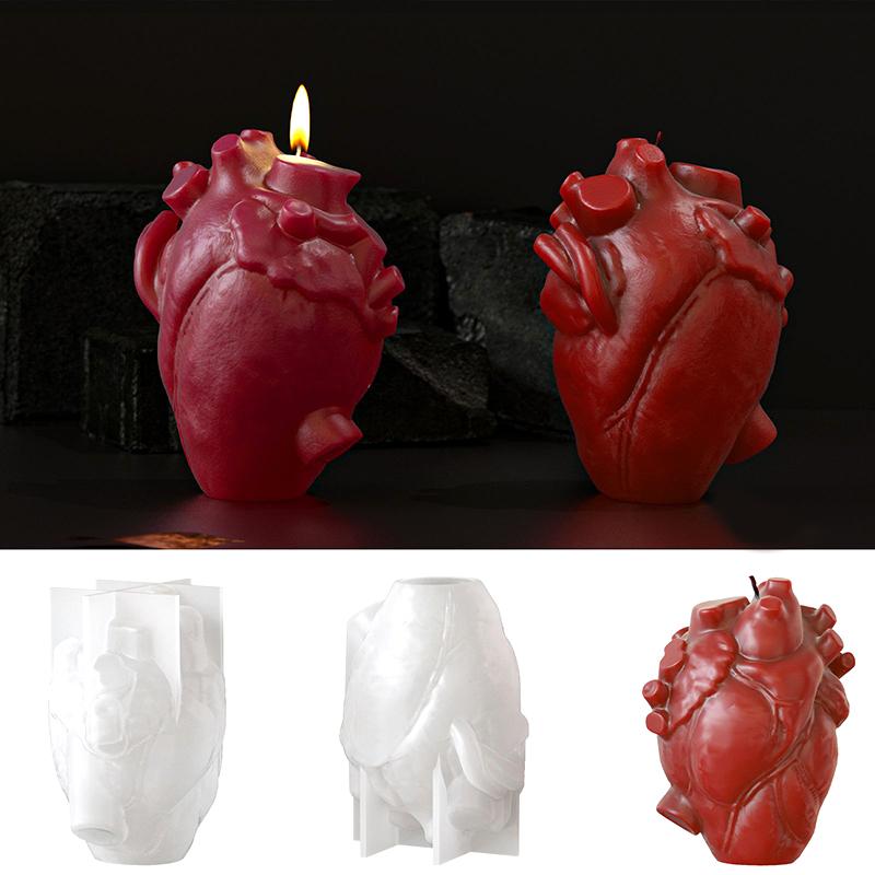 DIY Heart Shaped Candle Silico - Soap Making Gifts ulasan dan harga