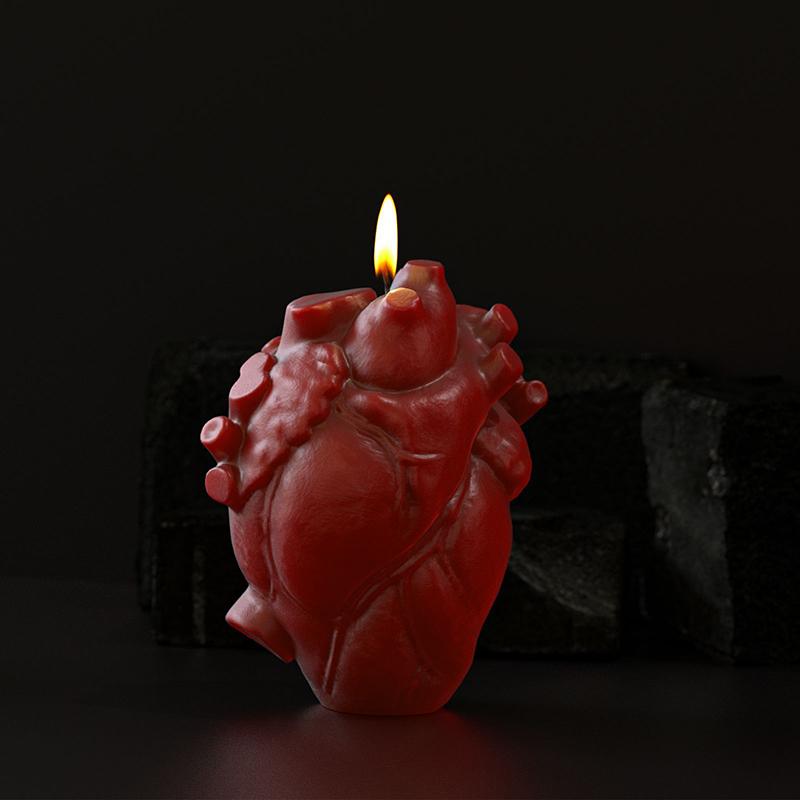 DIY Heart Shaped Candle Silico - Soap Making Gifts ulasan dan harga