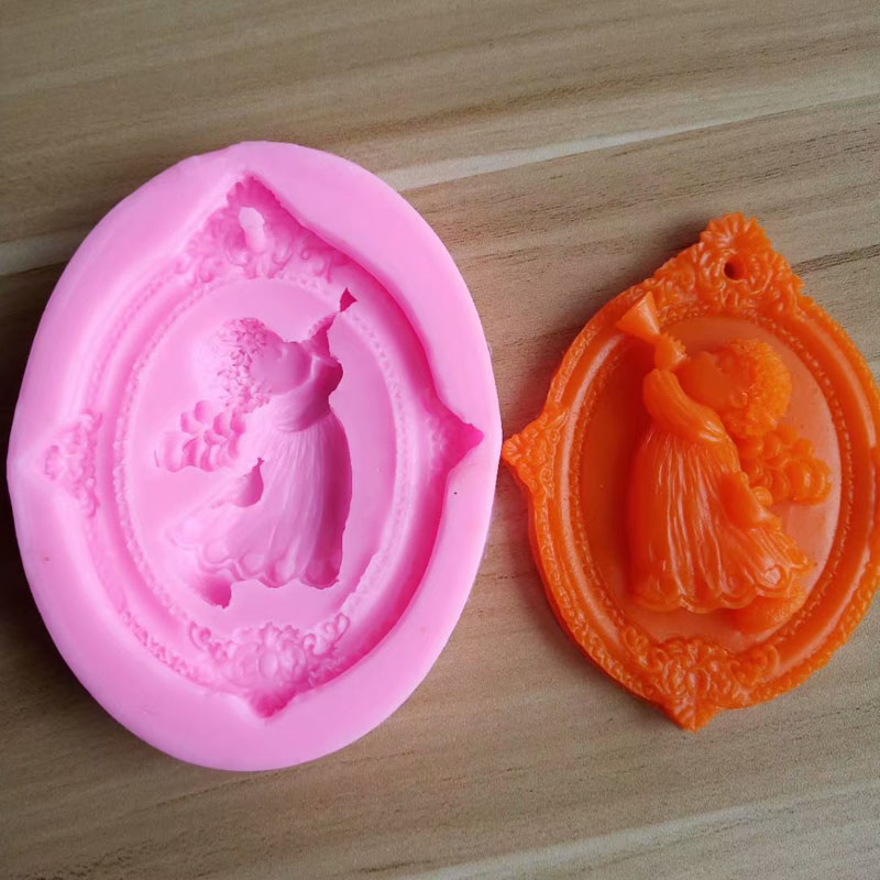 3D Angel Kids Shaped Silicone  - Soap Making Gifts ulasan dan harga