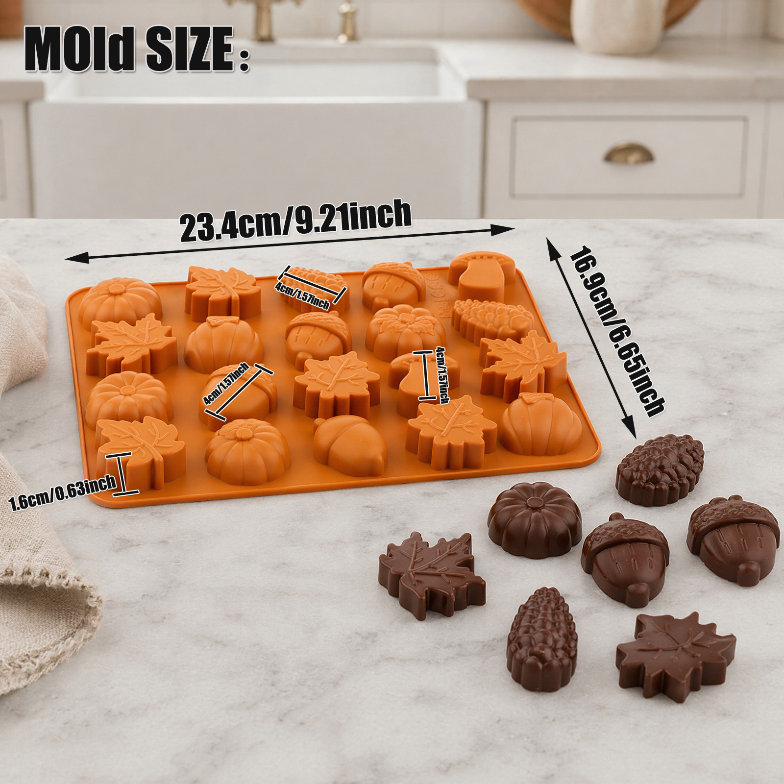 Harvest Silicone Baking Mold w - Natural Making Soap ulasan dan harga