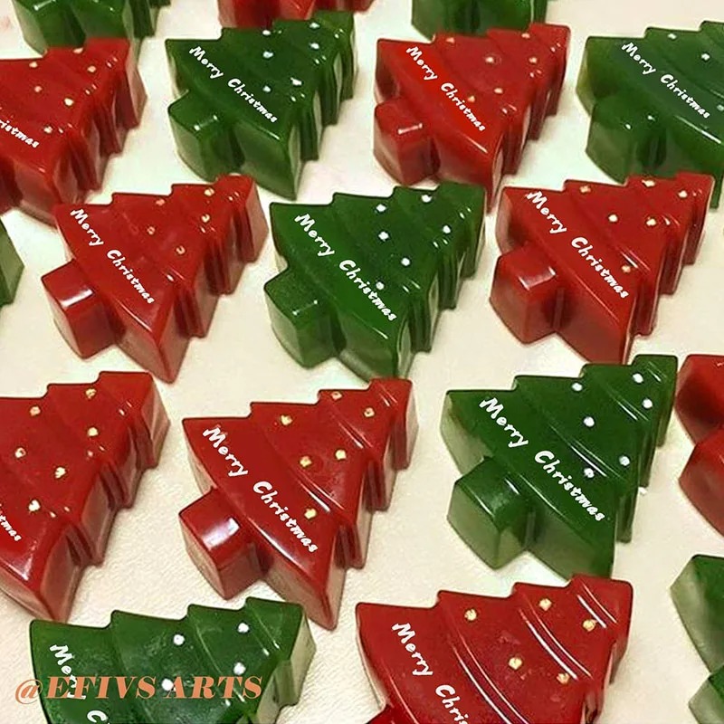 Christmas Tree Silicone Molds  - Soap Making Websites ulasan dan harga