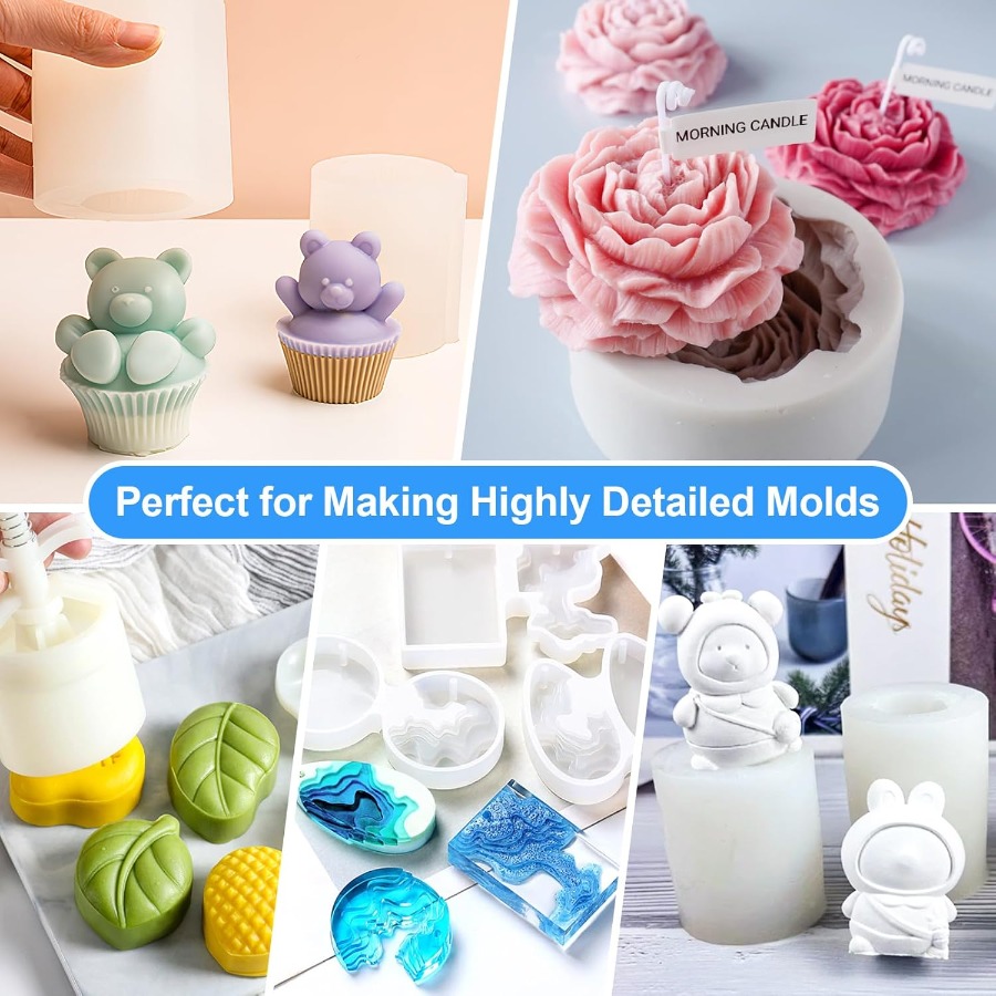 Silicone Mold Making Kit, 38.8 - Natural Making Soap ulasan dan harga