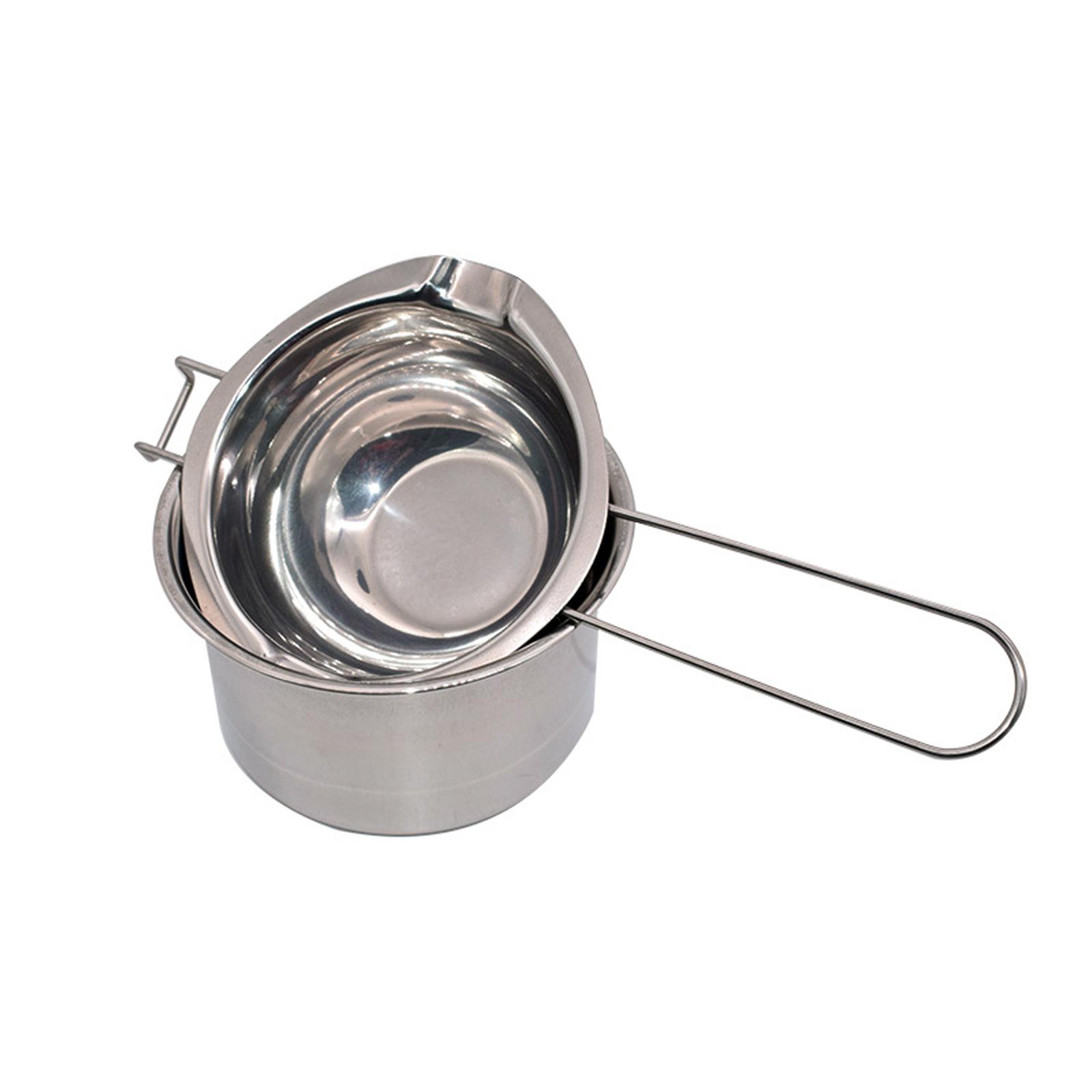 2x Long Handle Candle Wax Melt - Soap Making Double Boiler ulasan dan harga