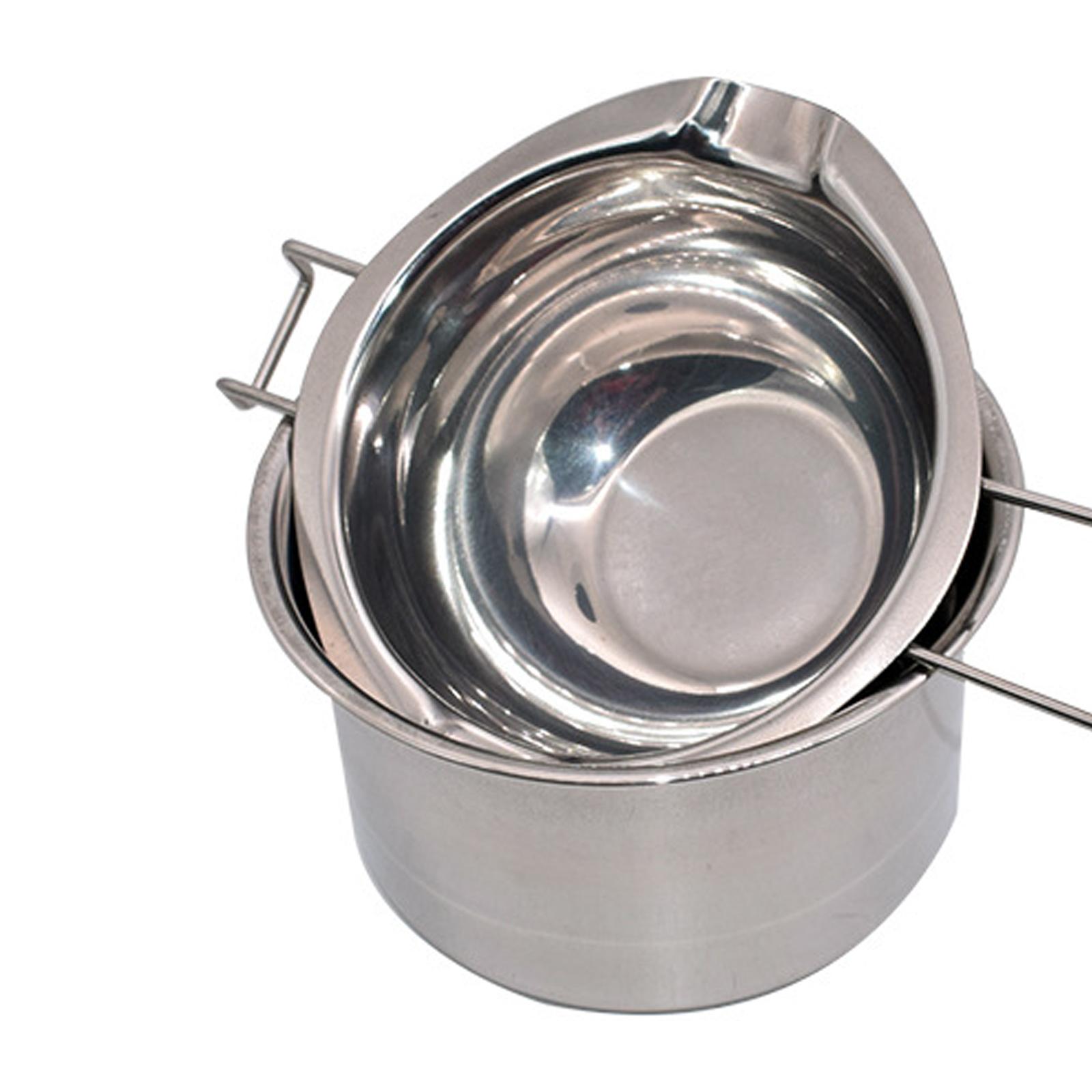 2x Long Handle Candle Wax Melt - Soap Making Double Boiler ulasan dan harga