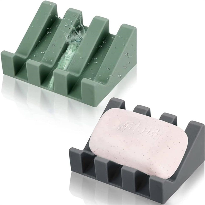 1/2/4PCS Bathroom Silicone Soa - Soap Making Dish ulasan dan harga