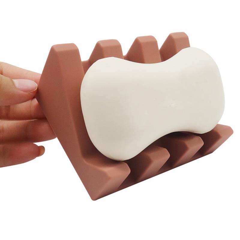 1/2/4PCS Bathroom Silicone Soa - Soap Making Dish ulasan dan harga